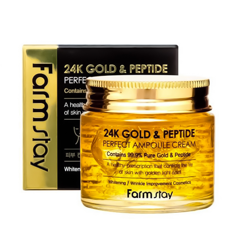 24K Gold & Peptide Perfect Ampoule Cream 80 ml